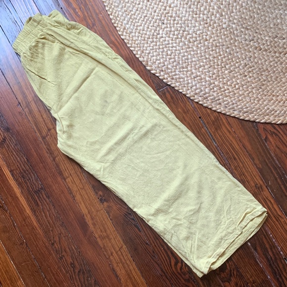 ⭐️ Yellow Casual Pants Sienna Sky Gauzy Medium - Art Teacher - Picture 1 of 5